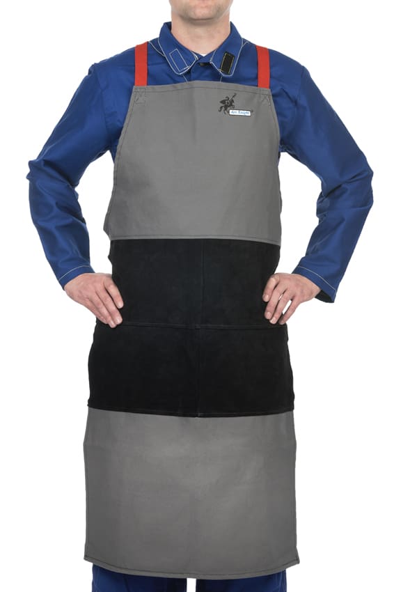 Tablier de soudeur Weldas Arc Knight coton et croûte