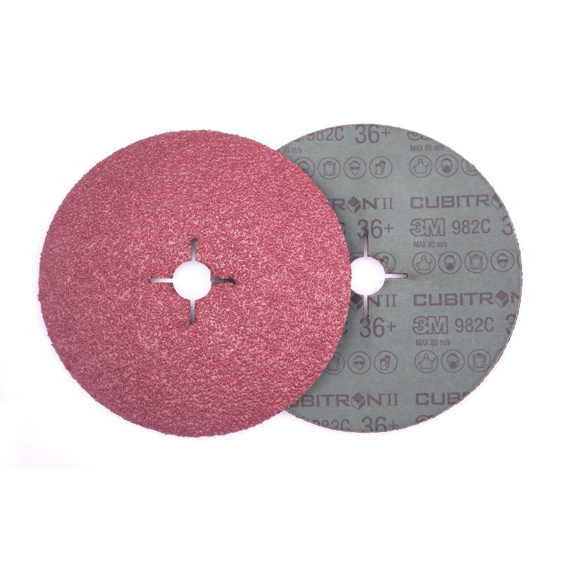 Disque abrasif support fibre 3M™ Cubitron™ II 982C