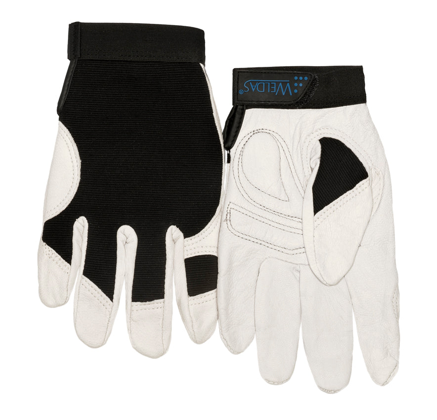Gant de manutention Weldas chèvre dos extensible