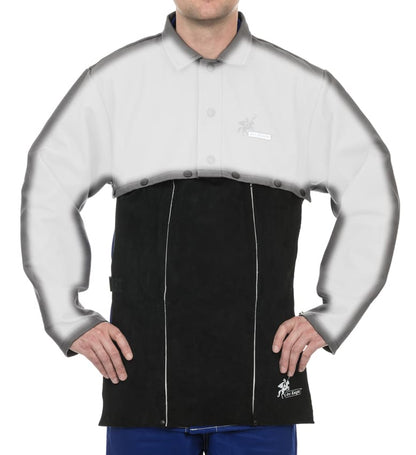 Tablier de soudeur Weldas Arc Knight cuir croûte