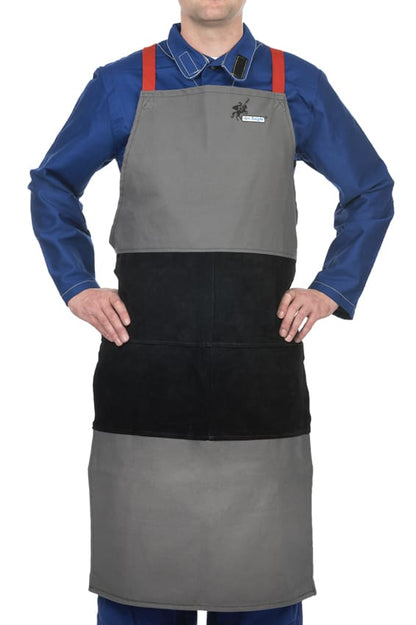 Tablier de soudeur Weldas Arc Knight coton et croûte
