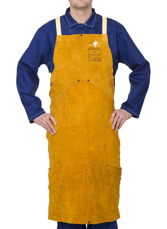 Tablier de soudeur Weldas Golden Brown