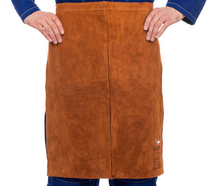 Tablier de soudeur Weldas Lava Brown 60 x 60 cm