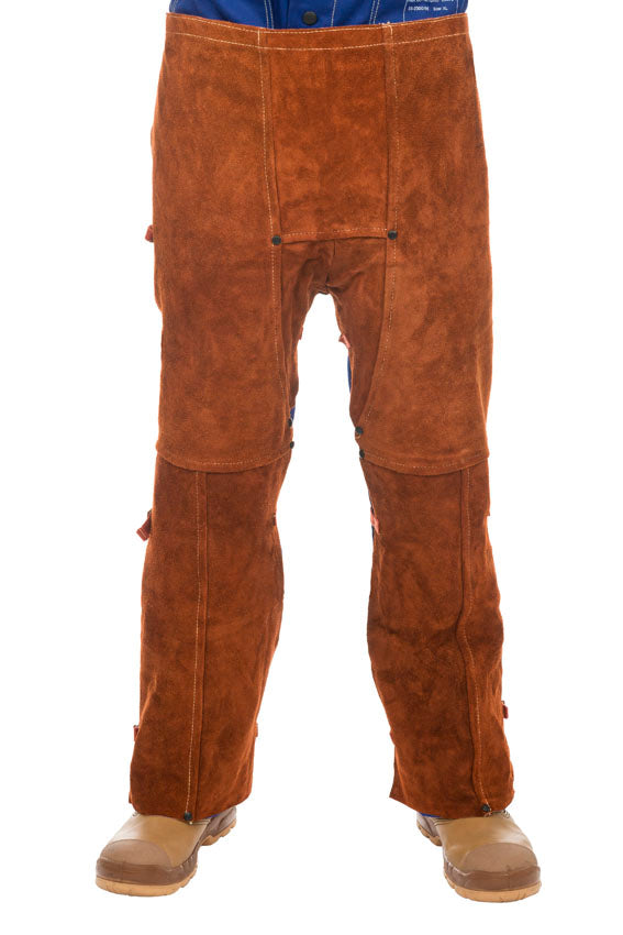 Pantalon de soudeur Weldas Lava Brown sans arrière