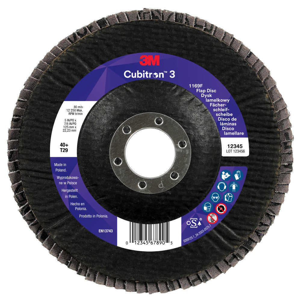 Disque à lamelles 3M Cubitron 3 1169F
