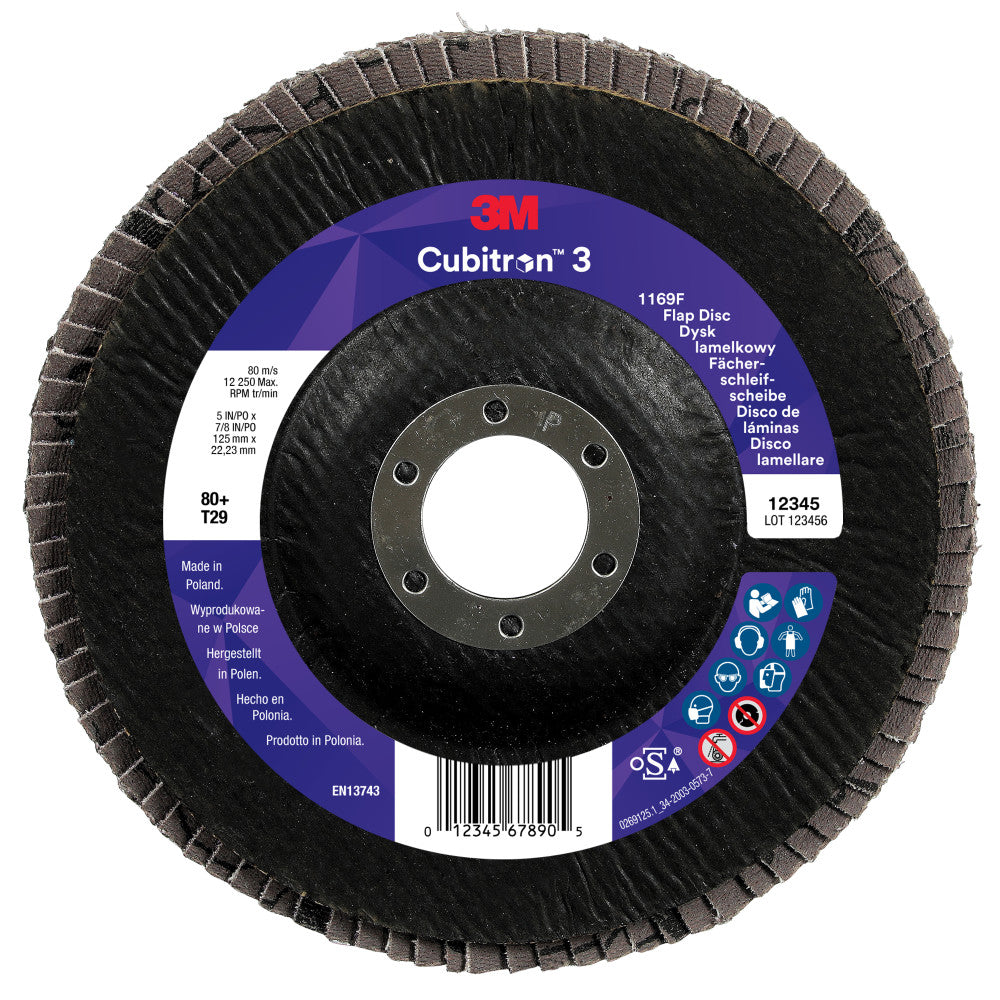 Disque à lamelles 3M Cubitron 3 1169F