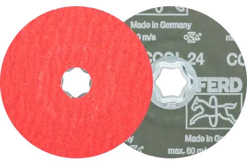 Disque fibre PFERD COMBICLICK CC-FS 115 CO-COOL 24