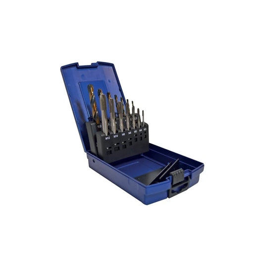 Coffret 7 tarauds Cobalt 5% + 7 forets Gold&Black ALPHA COUPE