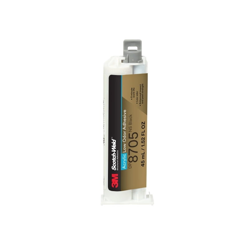 Colle Acrylique 3M™ Scotch-Weld™ DP8705NS, Noir, 45 ml Duo-Pak