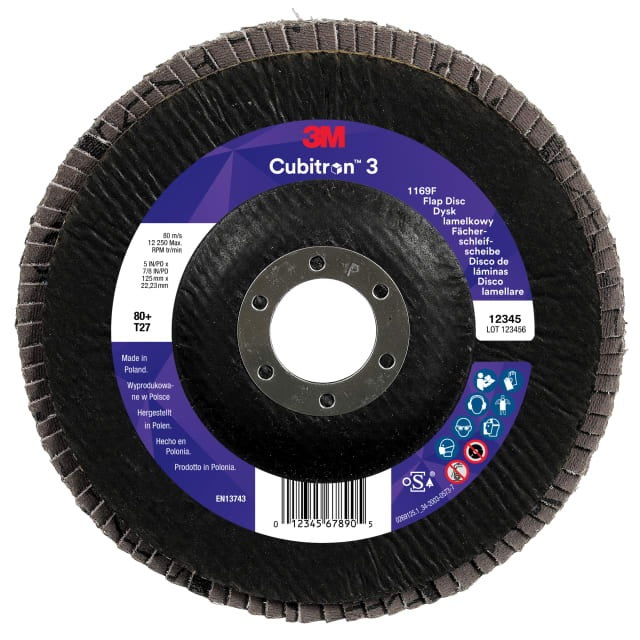 DISQUE À LAMELLES 3M CUBITRON 3 1169F