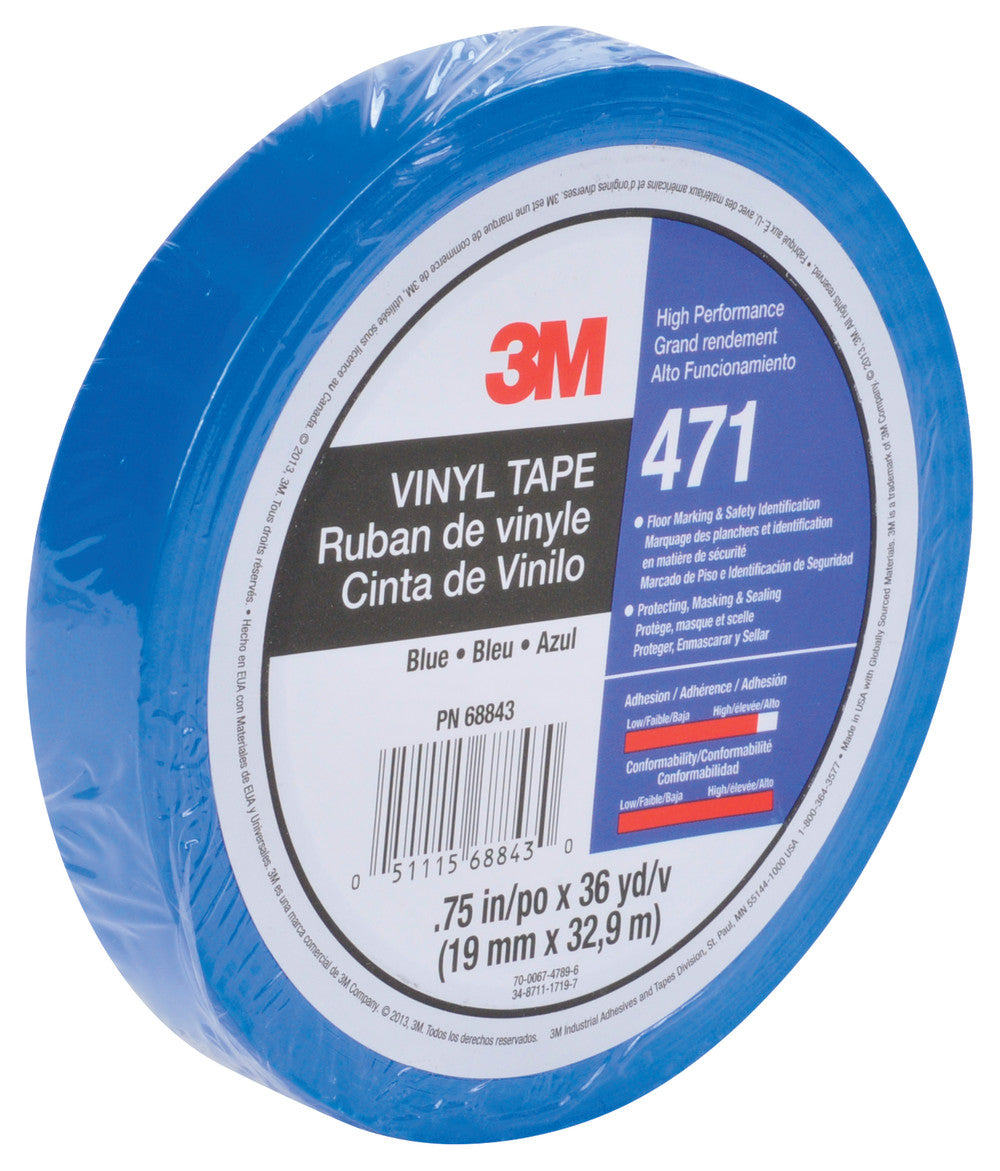Ruban adhésif vinyle 3M™ 471