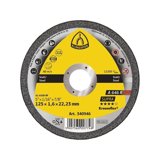 Disque à tronçonner Klingspor A646R