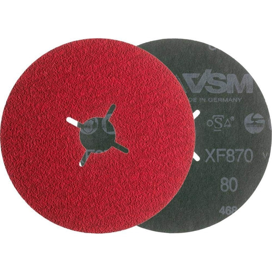 Disque abrasif support fibre VSM XF870