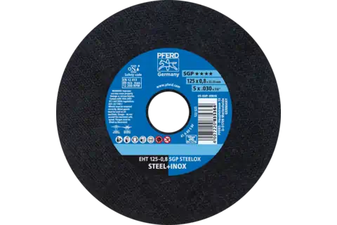 Disque à tronçonner PFERD EHT 125-0,8 SGP STEELOX