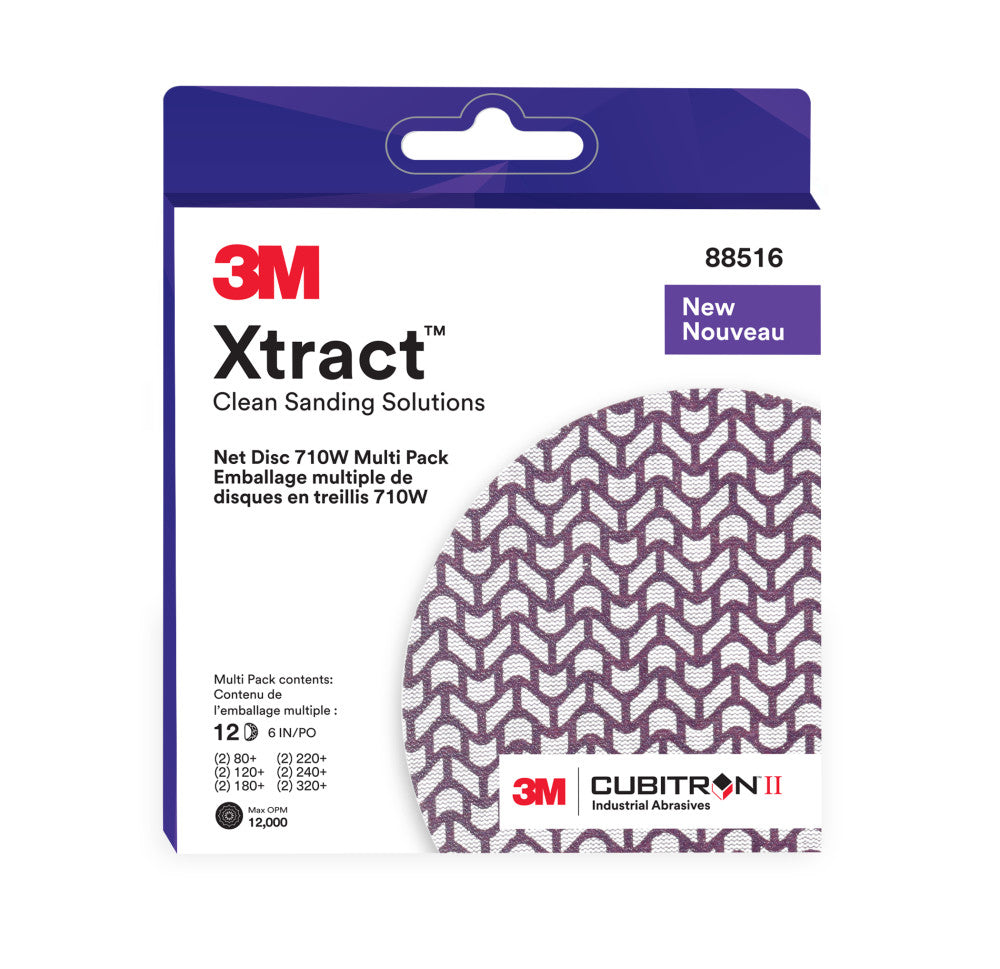 Disque à poncer support maille 3M Xtract™ Cubitron™ II 710W