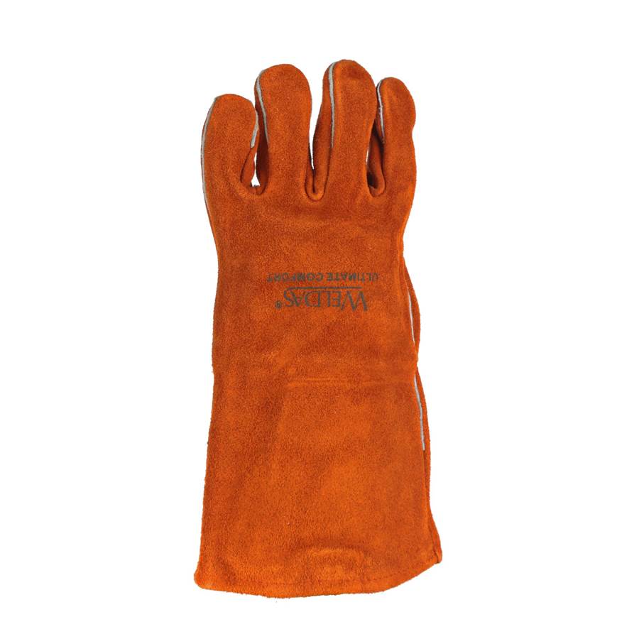 Gant soudeur Weldas doublure coton éco rouge