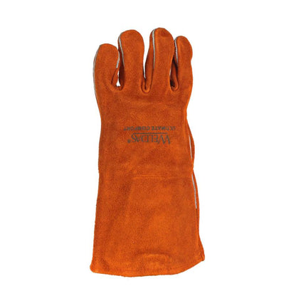 Gant soudeur Weldas doublure coton éco rouge
