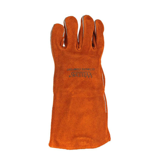 Gant soudeur Weldas doublure coton éco rouge
