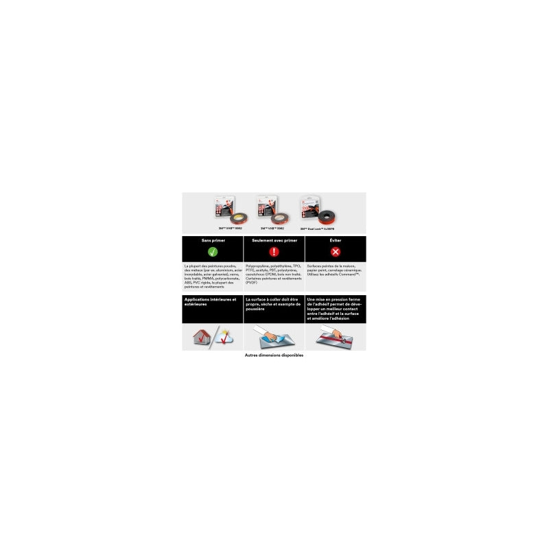 Ruban 3M™ VHB™ 5952F